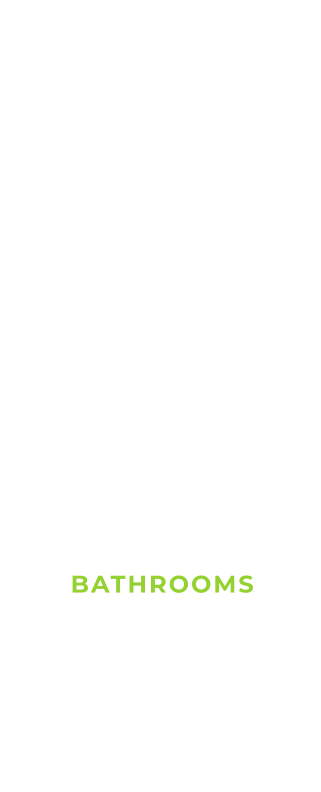 BATHROOMS   We can turn your dream into reality and create that relaxing room you always dreamt of. Luxurious bathrooms we can create. Have a conversation with one of the team to see what is possible!